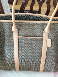 vintage coach leather bolsa