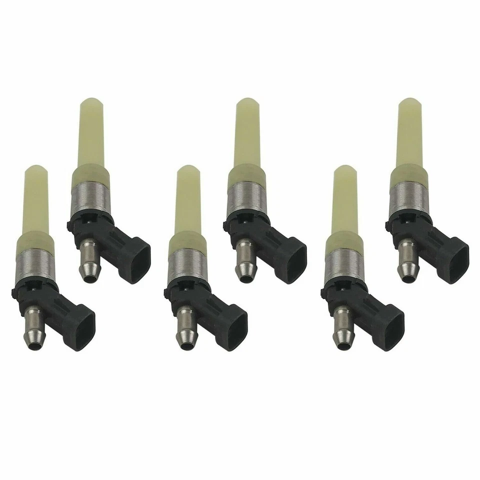 Nuevo juego de 6 inyectores de combustible genuinos GM Spider 1996-1998 GMC K1500 4,3 L V6 Vortec Foto 2 de 4