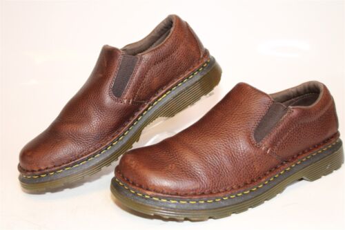 Dr. Martens Soft Wair Boyle Mens Size 10 43 Brown Leather Slip On Comfort Shoes - 第 1/24 張圖片