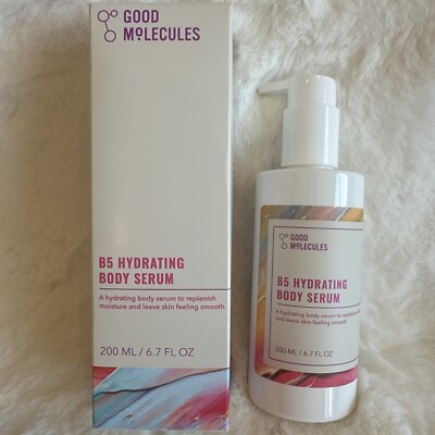Good Molecules B5 Hydrating Body Serum 200ml/6.7fl.oz - NIB