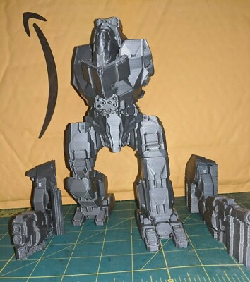Guillotine mech plastic 8'' tall Display size