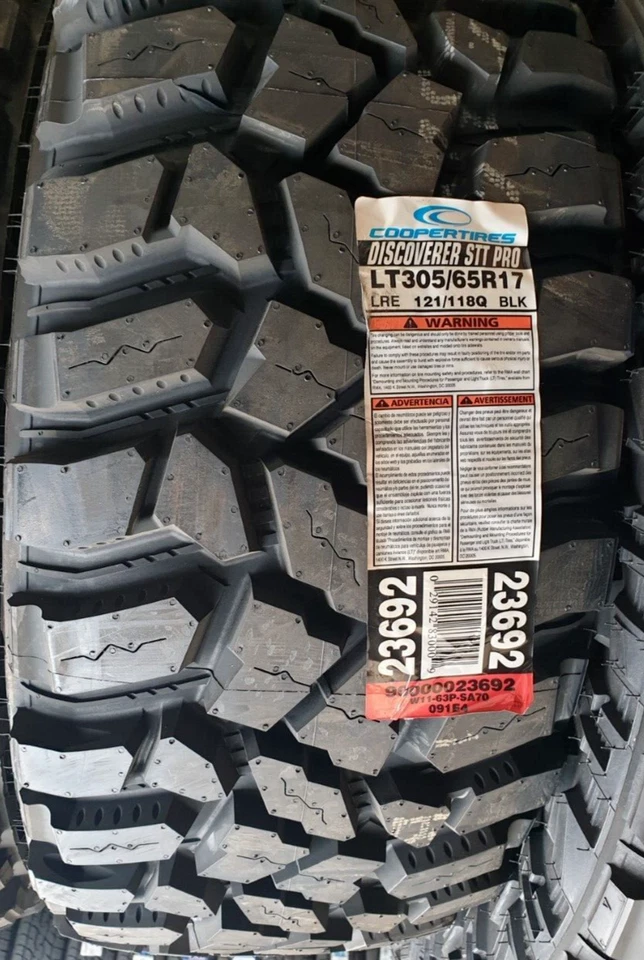 COOPER DISCOVERER STT PRO 305/65 R17 121/118Q P.O.R LT TYRE 305 65 17 3056517 - Image 2 of 4