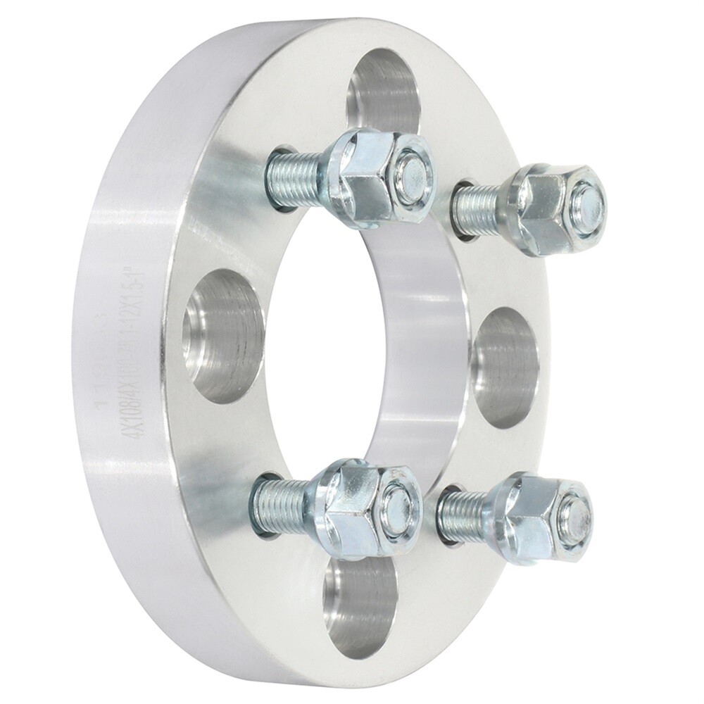 4 pcs 1" Wheel Adapters 4x108 to 4x100 For Ford Mustang Fiesta Escort 4 Lug 25mm