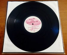 MARTHA WASH RuPAUL It's Raining Men UK 12" SINGLE PROMO VINYL The Weather Girls