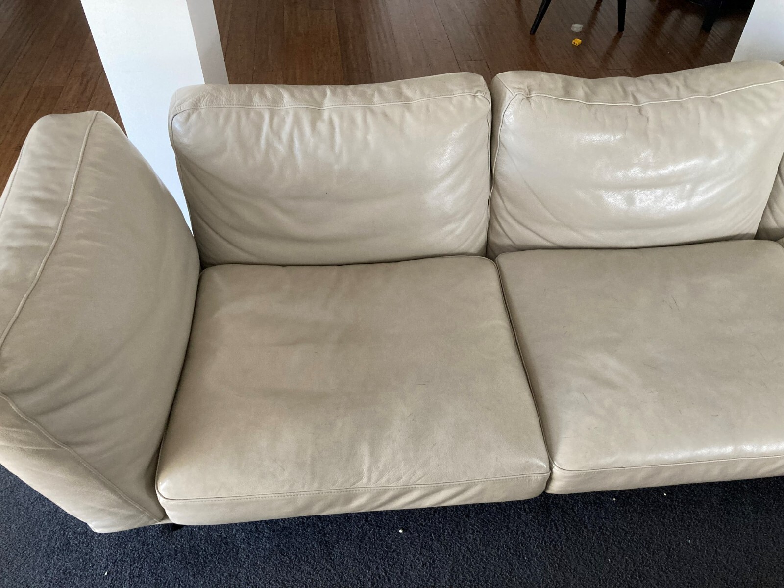 King Furniture Leather Couch eBay