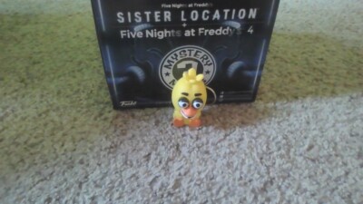fnaf chica eyeball popper key chain