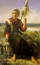 Large oil painting The Rest of the Haymakers handpainted art on canvas Decor 36"