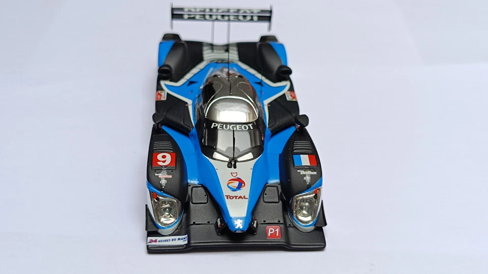 Peugeot 908 HDi FAP 2009 Gené-Wurtz-Brabham 24 h Le Mans Winner Spark Scale 1/43 - Imagen 3 de 4