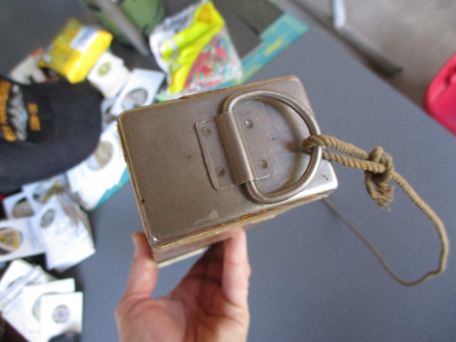 WWII Life Raft Reflector, Survival Kit ALSE Rescue Gear, New in Box eBay