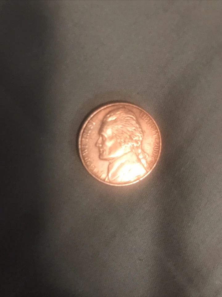 2004 D Jefferson Nickel, Faint 4/Double Mint Mark, DDR Errors; US Old Coin Money - Image 3 of 4