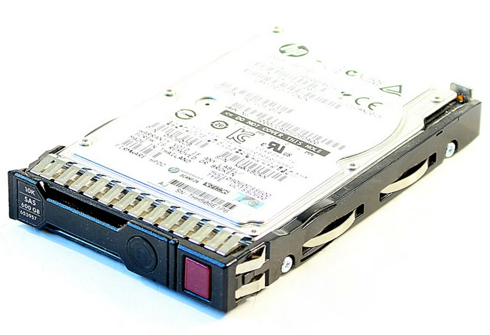 HP 600 GB 10K SAS Hot Swap Festplatte 2.5"SFF 653957