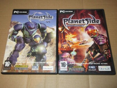 PLANETSIDE PC SPIEL UND PLANETSIDE CORE COMBAT PC SPIEL DISKS KONVOLUT. SUPER GEPFLEGT