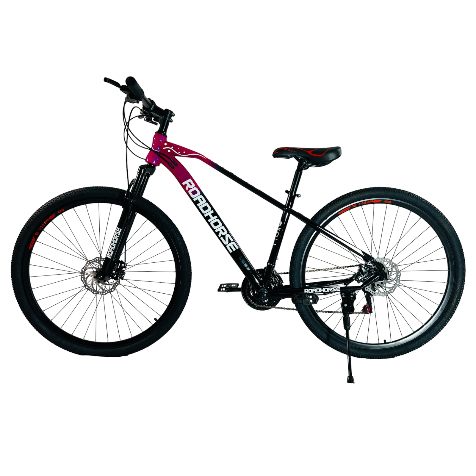 29 inches Mountain Bicycle 21Speed Unisex Black Red Bike eBay