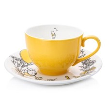 Disney English Ladies Winnie the Pooh Decorative Cup  Saucer DIWPTW13029