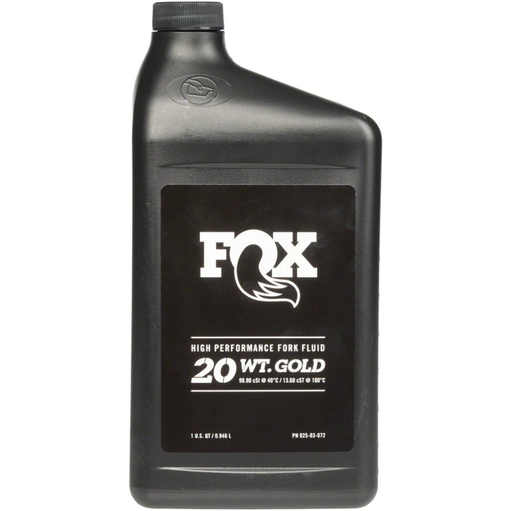 【uni 】ULTIMATE BATH & SHOWER OIL Genuine FOX 20 Weight Gold Bath Oil Fork Fluid - 32oz # 025