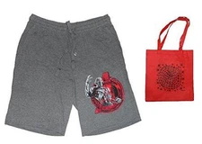 Marvel Avengers Mens' Shorts Ultron Lounge & Tote 2 Piece Gift Set NWT