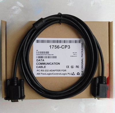 1pc For AB ControlLogix Series PLC Programming Cable 1756-CP3 with Magnetic Ring