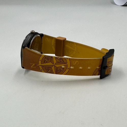 Vintage Hang Loose Hawaii Watch Men Hawaiian Islands Map Dial Surfer Works - Picture 8 of 12