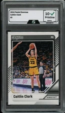 Caitlin Clark Rookie Card RC Graded 10 2024 Panini Donruss #5
