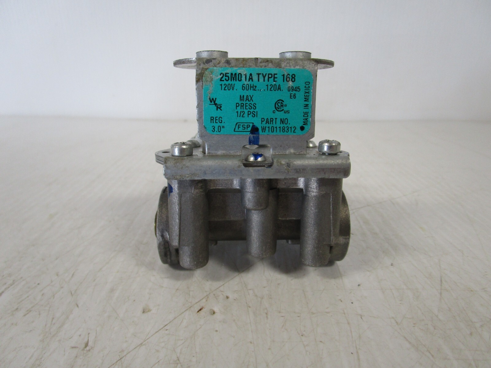 Maytag Dryer Gas Valve (120V, 60Hz, .120A) W10118312 25M01A WPW10118347