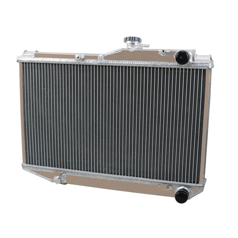 3 Row Aluminum Radiator For 1983-1987 84 TOYOTA COROLLA AE86 1.6L Petrol MANUAL - image 3 of 4