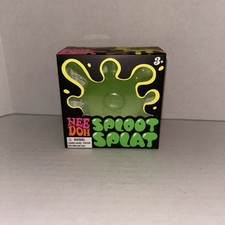 GREEN NeeDoh SPLOOT SPLAT, Nee Doh Splatter Fidget, Nee-doh SplootSplat Squishy.