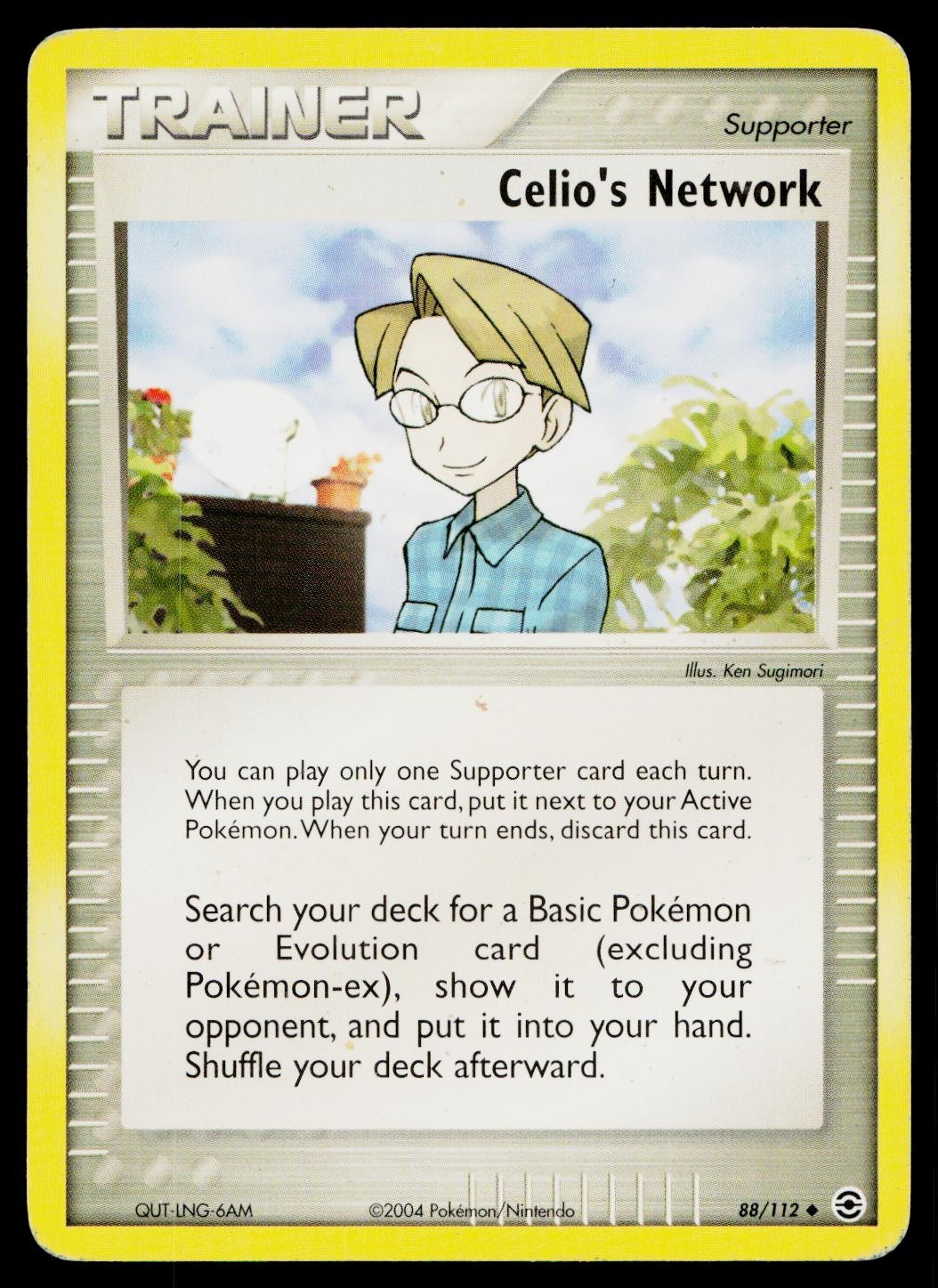 Celio's Network 88/112 Uncommon FireRed & LeafGreen Pokemon Moderately Played