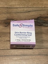 Safe n' Simple SNS684U2 Skin Barrier Rings Conforming Seal 2" Exp 2027 11 Total