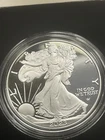 2023 W American Silver Eagle Proof Dollar. Stunning Cameo! OGP Box & COA
