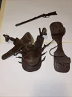 VINTAGE 1960s MARX TOY ACCESSORIES JOHNNY WEST GERONIMO FIGURE