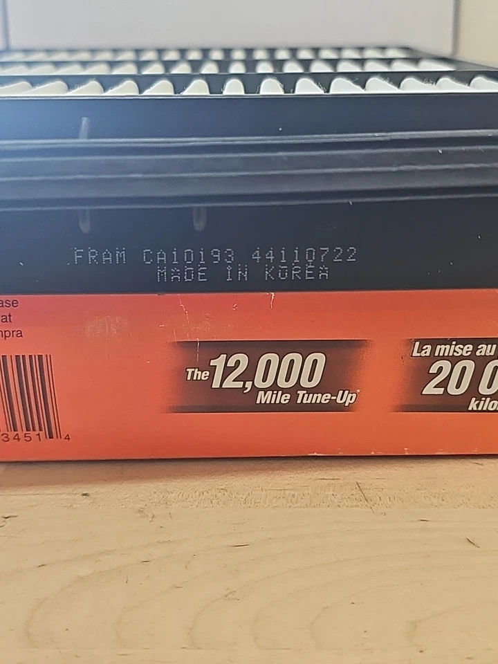 Marco de filtro de aire CA10193 Foto 2 de 4