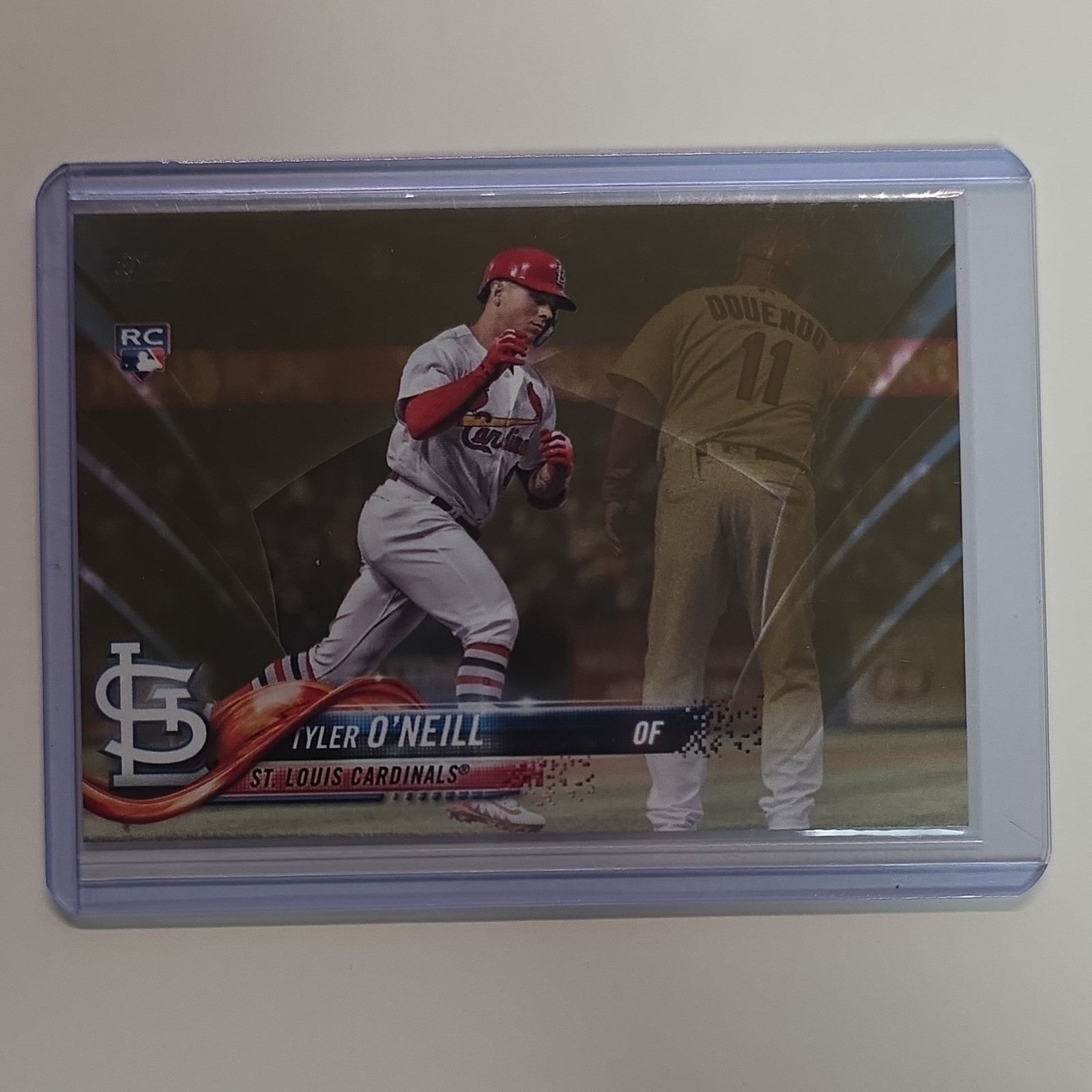 Topps 2018 Update Series Tyler O'Neill Gold /2018 Rookie St. Louis Cardinals