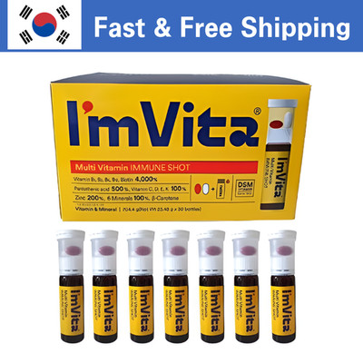 ImVita Multivitamin Immune Shot High Potency Vitamin B12 Zinc Energy 30ea