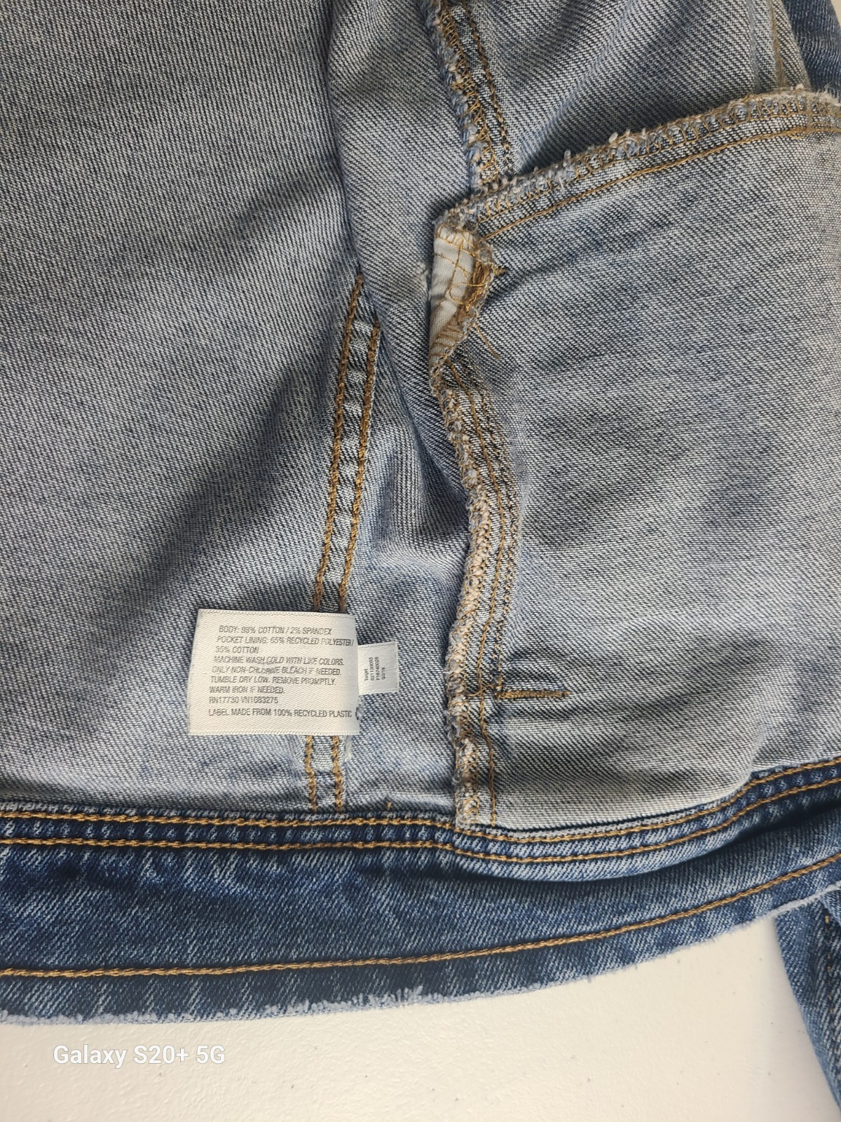 Universal Thread Freeborn Jacket Blue Collared Bu… - image 6