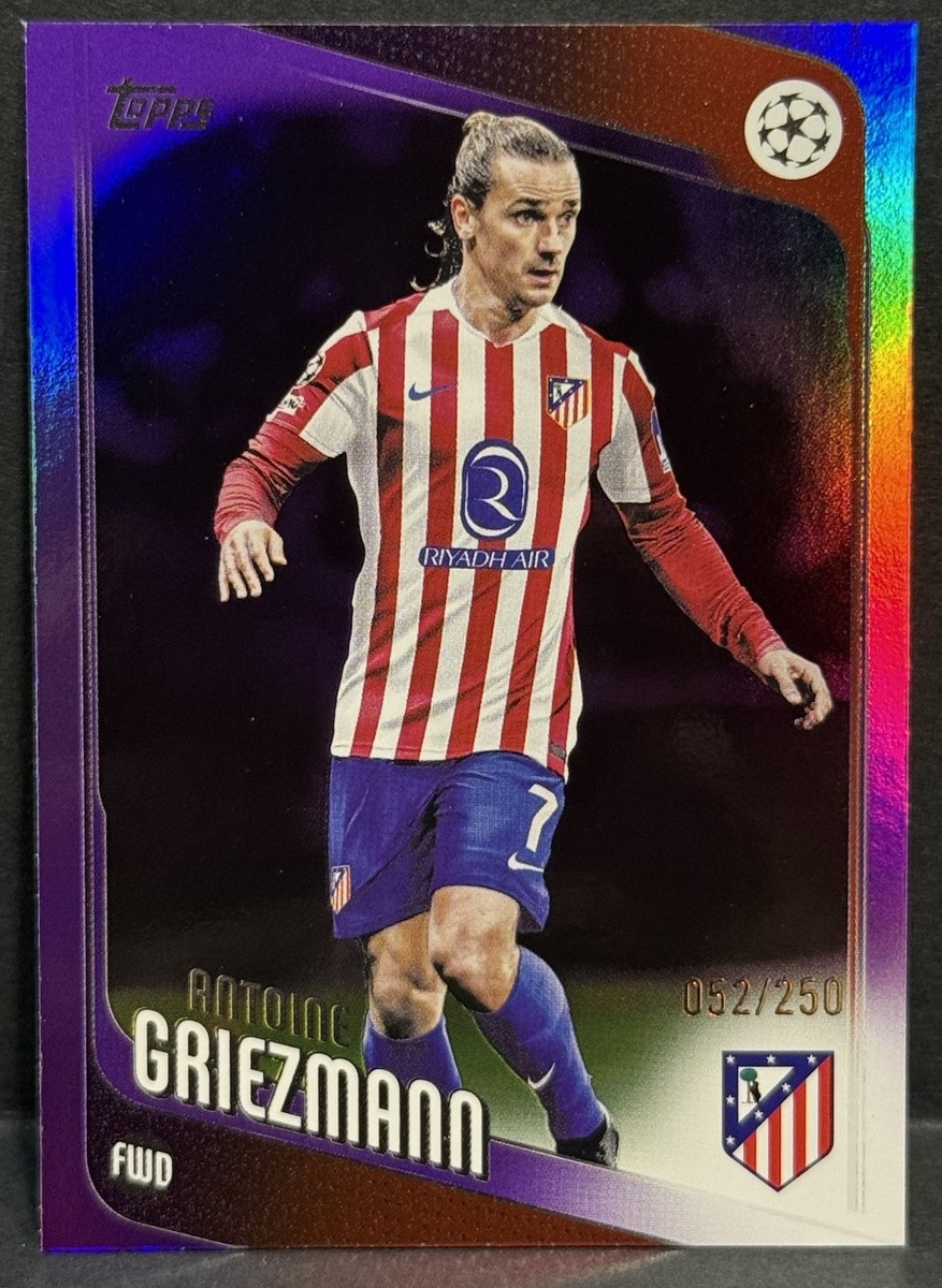 2025-26 Topps UEFA Club Competition Atletico Antoine Griezmann