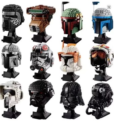 Star Wars Helmet Compatible Building Block Sets- NEW IN BOX 25 STYLES!