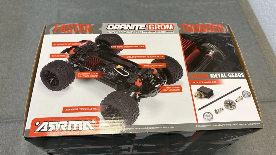 Arrma Granite Grom NEU Rot - Bild 4 von 4