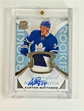 2019-20 Upper Deck The Cup - Auston Matthews Rookie Auto Patch /10