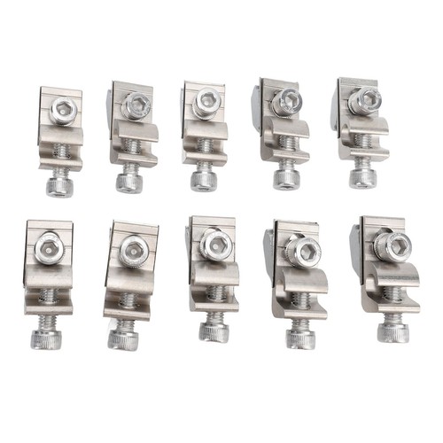 Solar Grounding Lugs 10Pcs Standard Steel Solar Panel Ground Wire TP - Picture 13 of 23