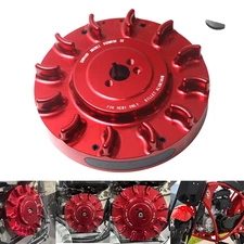 Red Speedway Billet Flywheel For Predator 212cc Hemi 32 Degree Go kart Mini Bike