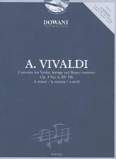Vivaldi - Concerto for Violin, Strings and Basso Continuo Op. 3 No. 6, RV 356 in