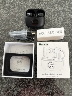 Nerunsa J66 True Wireless Earbuds NEU!!