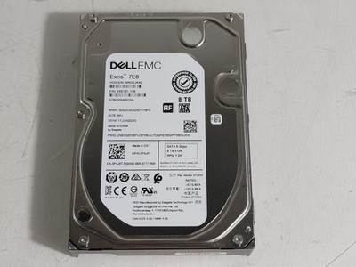 Seagate Dell Emc Exos 7E8 ST8000NM012A 8 TB SATA III 3.5 in Enterprise Drive