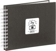 Image of Hama Fine Art Cardboard, Paper Photo Album, Black, 24 x 17 cm