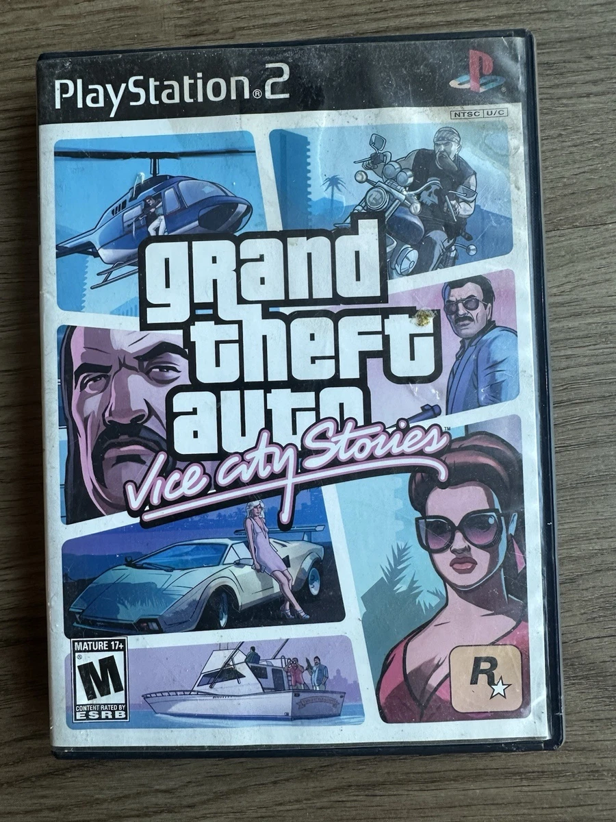 Grand Theft Auto Vice City Stories PS2 PAL Promo Presse