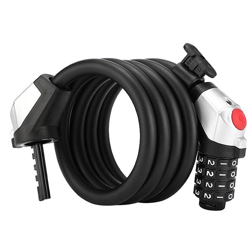 Serrure antivol - Universelle - Câble de 1.8m - Mot de passe - Acier