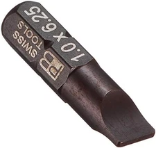 PB Swiss Tools 1/4 "PrecisionBit with nanocoating for Slotted Screws, Size 4