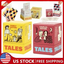 1-2PCS Tales Conversation Starter Cards Card Game For Family/Couples Edition