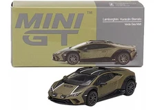  LAMBORGHINI HURACAN STERRATO 1/64 DIECAST VERDE GEA MATT GREEN MGT00779 MINI GT