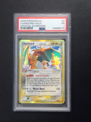 charizard pokemon card delta species Chariard [GOLD STAR] #100 English Pokemon Dragon Frontiers main image 0